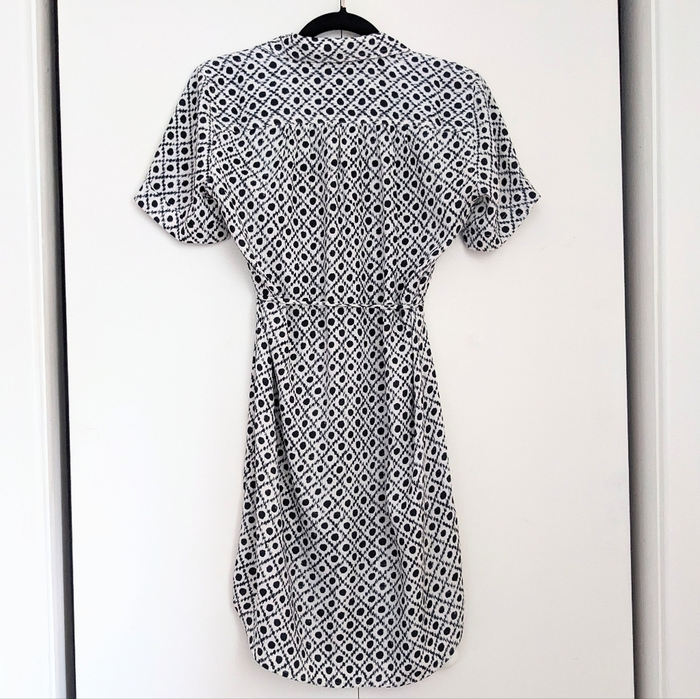 Loft XS Print Shirt Dress - Picture 8 of 10